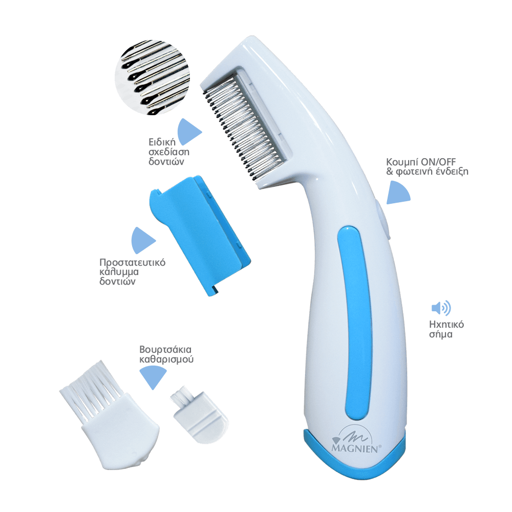 Ηλεκτρική Αντιφθειρική Χτένα Magnien 