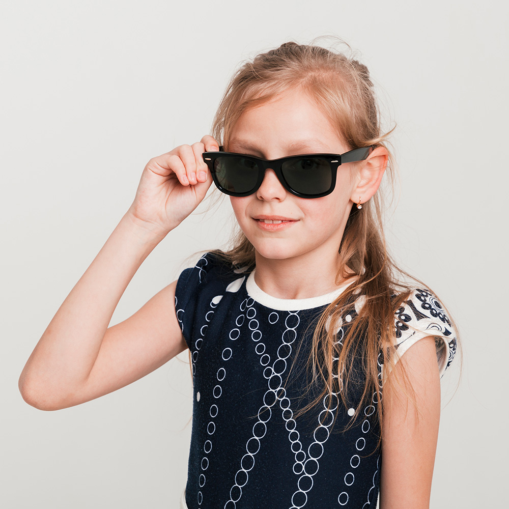 GMV KIDS Παιδικά Γυαλιά Ηλίου Black 8-12Y