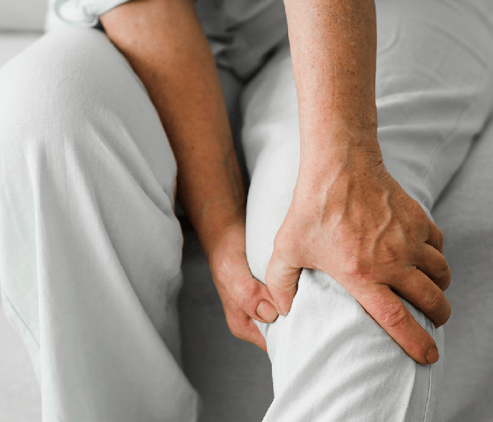 Επιγονατίδα Απλή Ελαστική Με Οπή (Orthopedic)